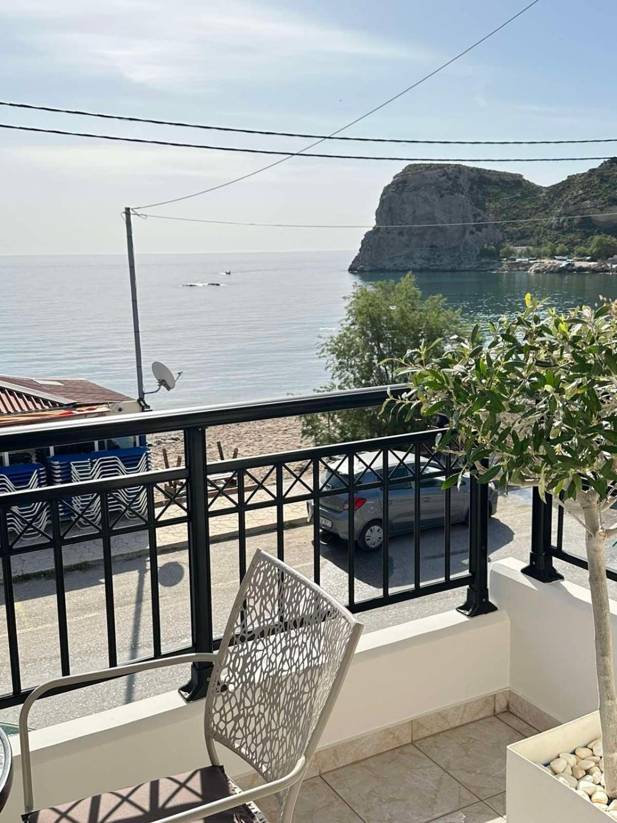 Orfeas Sea View House Apartman Arhángelosz Kültér fotó