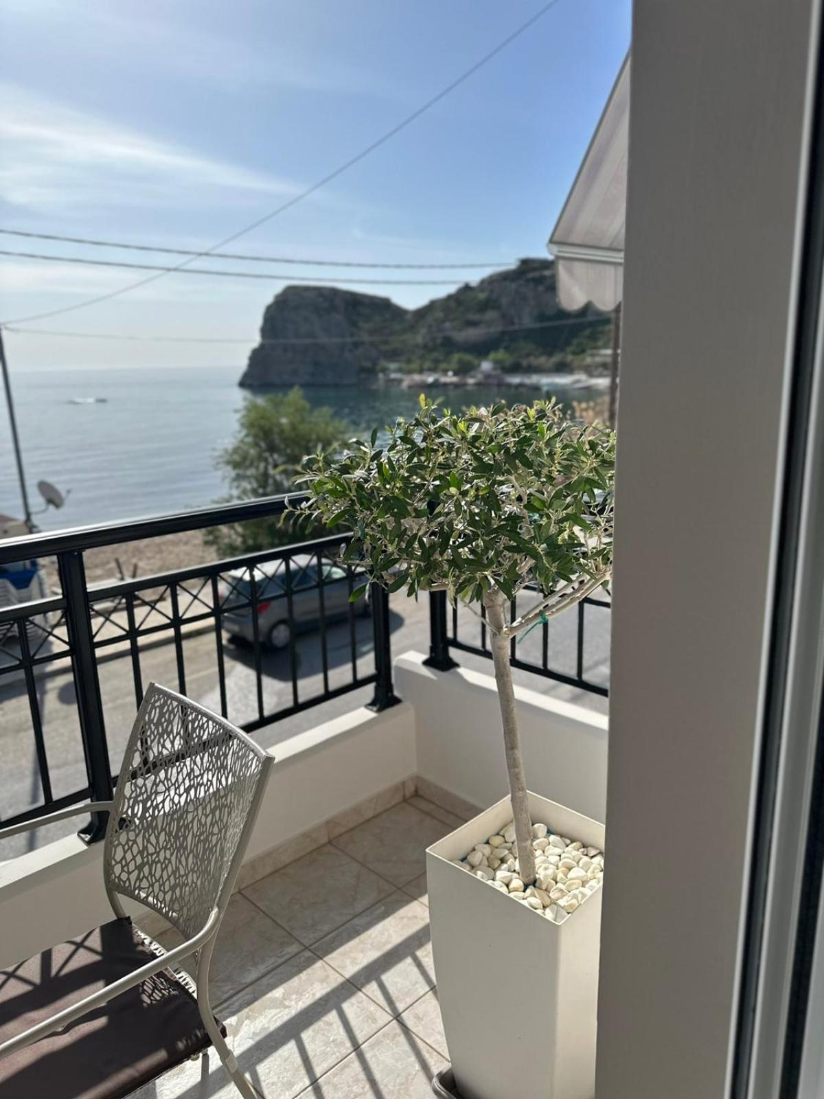 Orfeas Sea View House Apartman Arhángelosz Kültér fotó