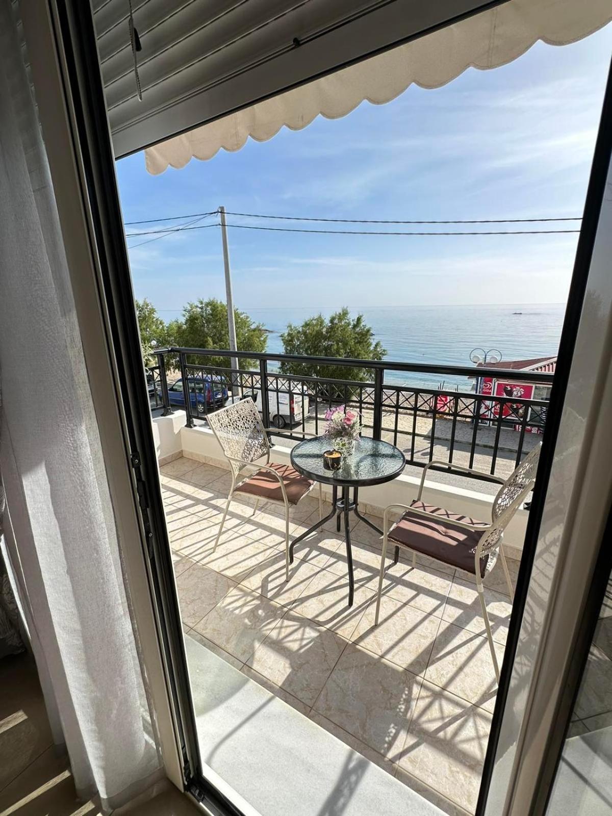 Orfeas Sea View House Apartman Arhángelosz Kültér fotó